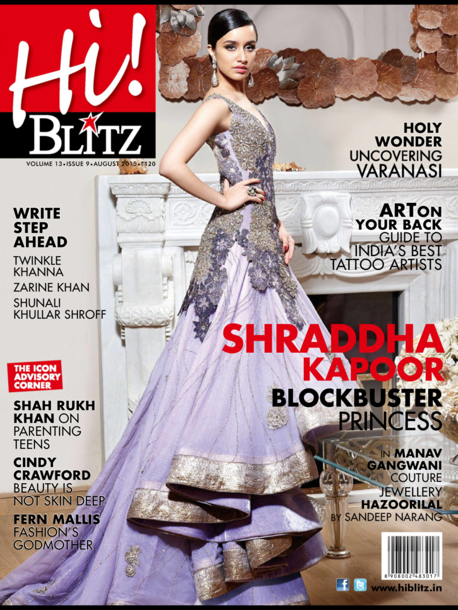 Magazine cover of the Hi! Blitz votes Tattoo Artist Veer Hegde - India`s Best Tattoo Artist in Bangalore