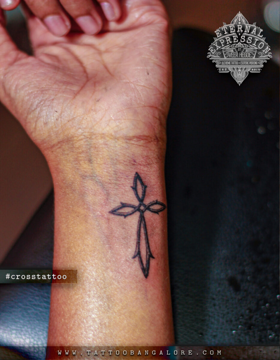 Small Cross Tattoos on Wrist: Tiny Faith, Big Meaning