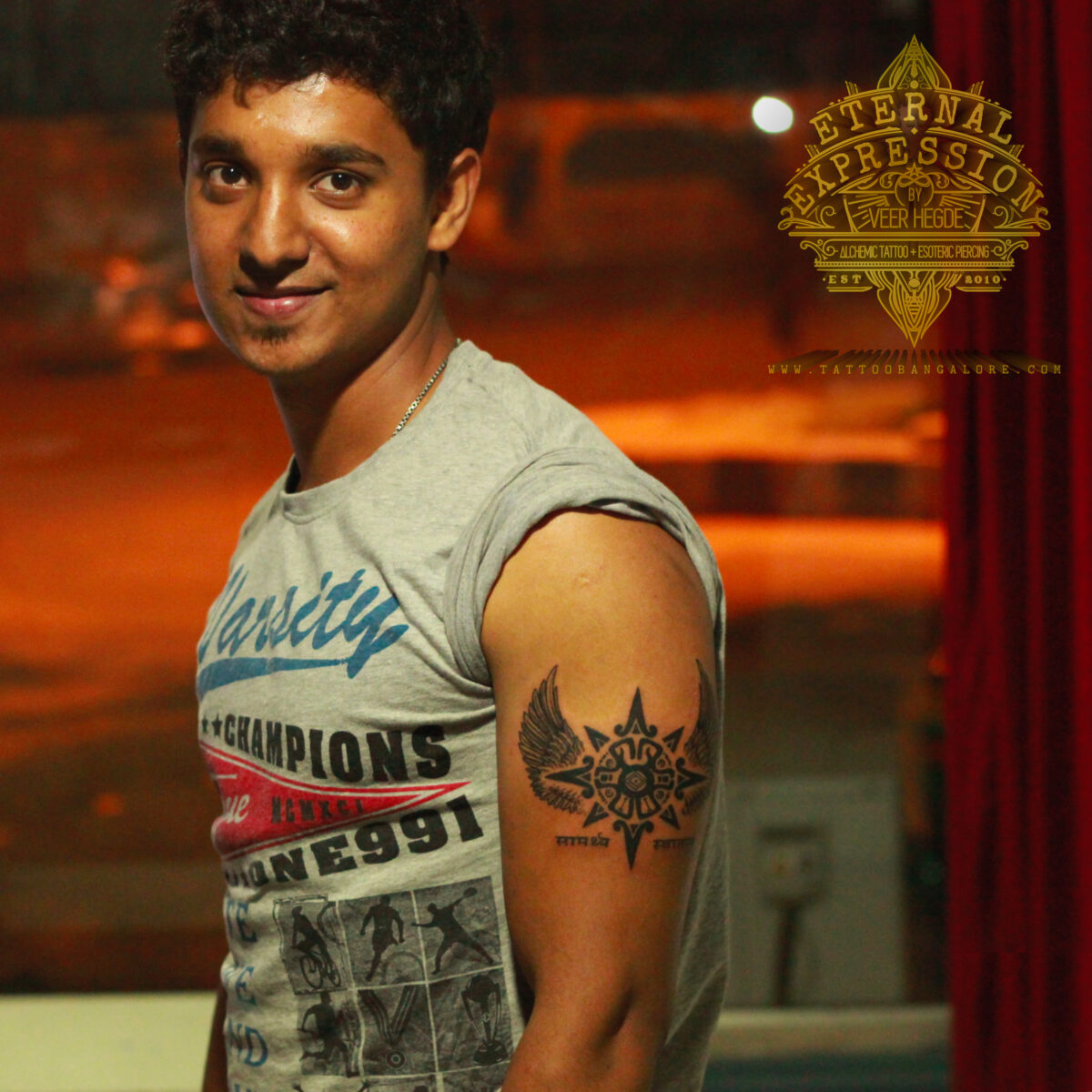 Meaningful tattoos for men Bangalore - wings tattoo on hand - tattoo for arm tattoo for men by best tattoo artist in bangalore veer hegde